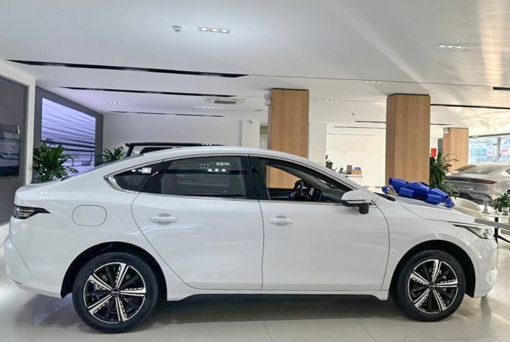 BYD Seal 5 sở hữu kích thước dài x rộng x cao lần lượt là 4.780 x 1.837 x 1.495 mm.