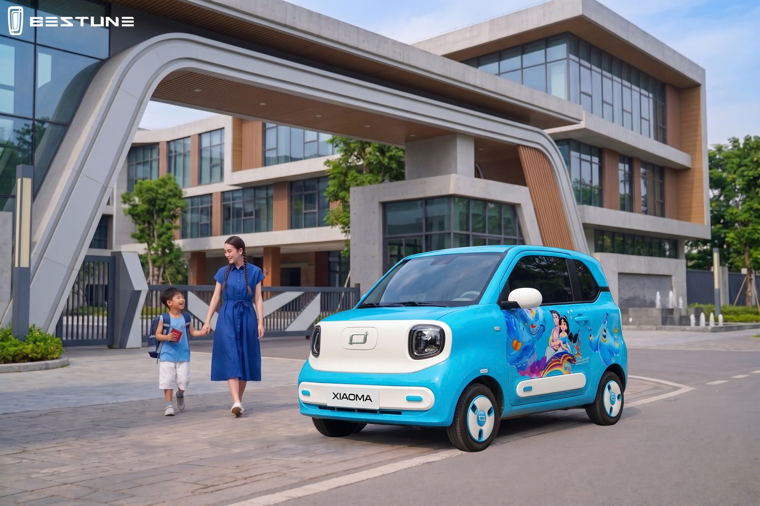 Bestune Xiaoma mang đến trải nghiệm Mini EV đầy cảm xúc cùng Mẹ và bé - 1