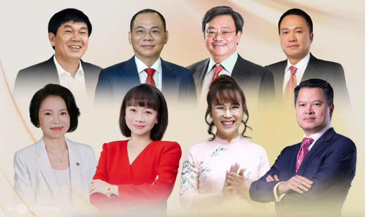 Danh sách tỷ phú USD Việt Nam năm 2026 tăng lên 8 người, phản ánh xu hướng mở rộng nhanh của tầng lớp tài sản lớn.