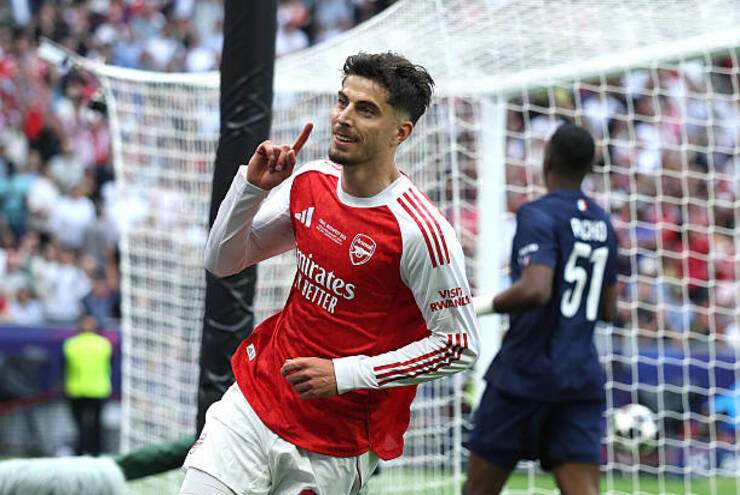 Kai Havertz đã ghi bàn ở chung kết Champions League cho cả Chelsea &amp; Arsenal