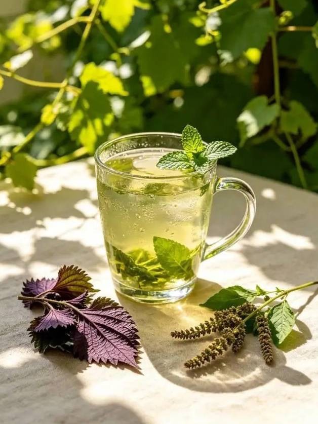 Ngồi điều hòa nhiều, hay ăn đồ lạnh: 4 loại nước tía tô giúp cơ thể dễ chịu hơn - 4