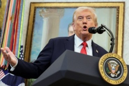 Ông Trump công bố các điều kiện với Iran, khẳng định eo biển Hormuz sẽ mở cửa trở lại