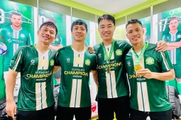 Công Phượng nghẹn ngào giành chức vô địch đầu tiên, đưa Đồng Nai lên V-League