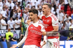 Trực tiếp bóng đá PSG - Arsenal: Havertz ghi bàn mở điểm (CK Cúp C1)