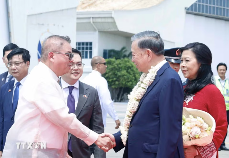Tổng Bí thư, Chủ tịch nước Tô Lâm và Phu nhân bắt đầu thăm Philippines - 2