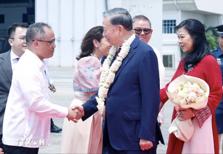 Tổng Bí thư, Chủ tịch nước Tô Lâm và Phu nhân bắt đầu thăm Philippines - 4