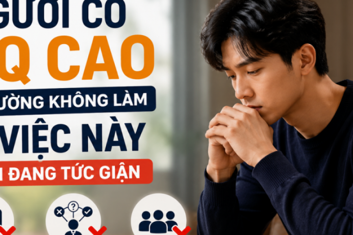 Người có EQ cao thường không làm 3 việc này khi tức giận: Điều cuối cùng rất nhiều người mắc phải