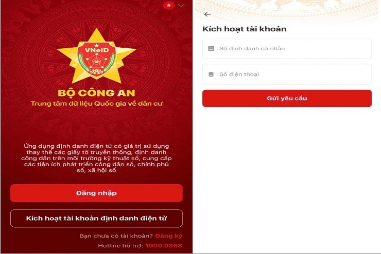 Cách kích hoạt tài khoản định danh điện tử mức độ 2 cho trẻ dưới 14 tuổi trên VNeID