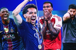 PSG xứng đáng vô địch cúp C1, và "bi kịch hợp lý" cho Arsenal