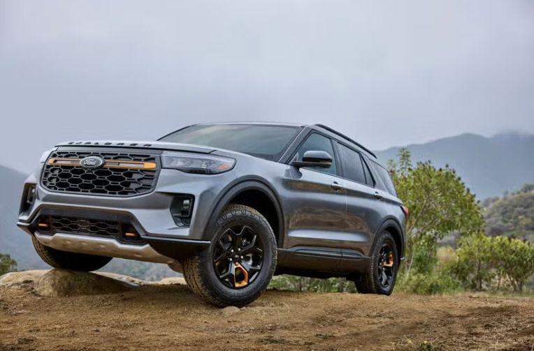 Mẫu xe Ford Explorer đang được phân phối trên toàn cầu.