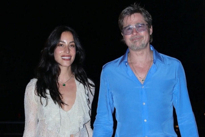 Brad Pitt diện phong cách trẻ trung bên bạn gái kém 29 tuổi