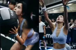Không thể tin được đây là Jung Hye Young 52 tuổi, mẹ của 4 đứa con