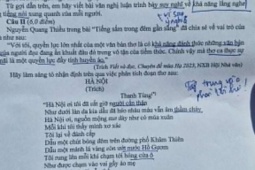 Đề thi môn Văn vào lớp 10 chuyên Hà Nội năm 2026 được giáo viên nhận xét "hay, đúng như mong chờ"