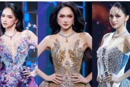 Ba bộ đầm dạ hội ghi dấu ấn của Hương Giang ở Miss Grand