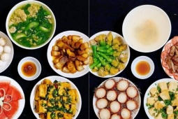 Những mâm cơm hè dao động 100.000 đồng cho 3-4 người của mẹ Hà Nội