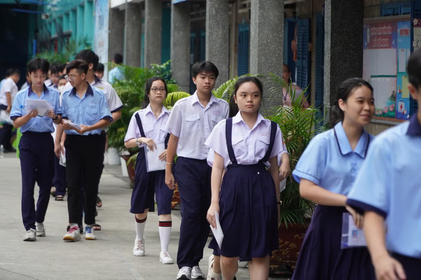 Thí sinh chính thức bước vào kỳ thi tuyển sinh lớp 10 năm học 2026-2027