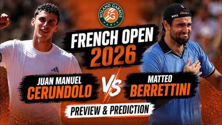 Berrettini sẽ trải qua trận đấu đầy khó khăn với Cerundolo