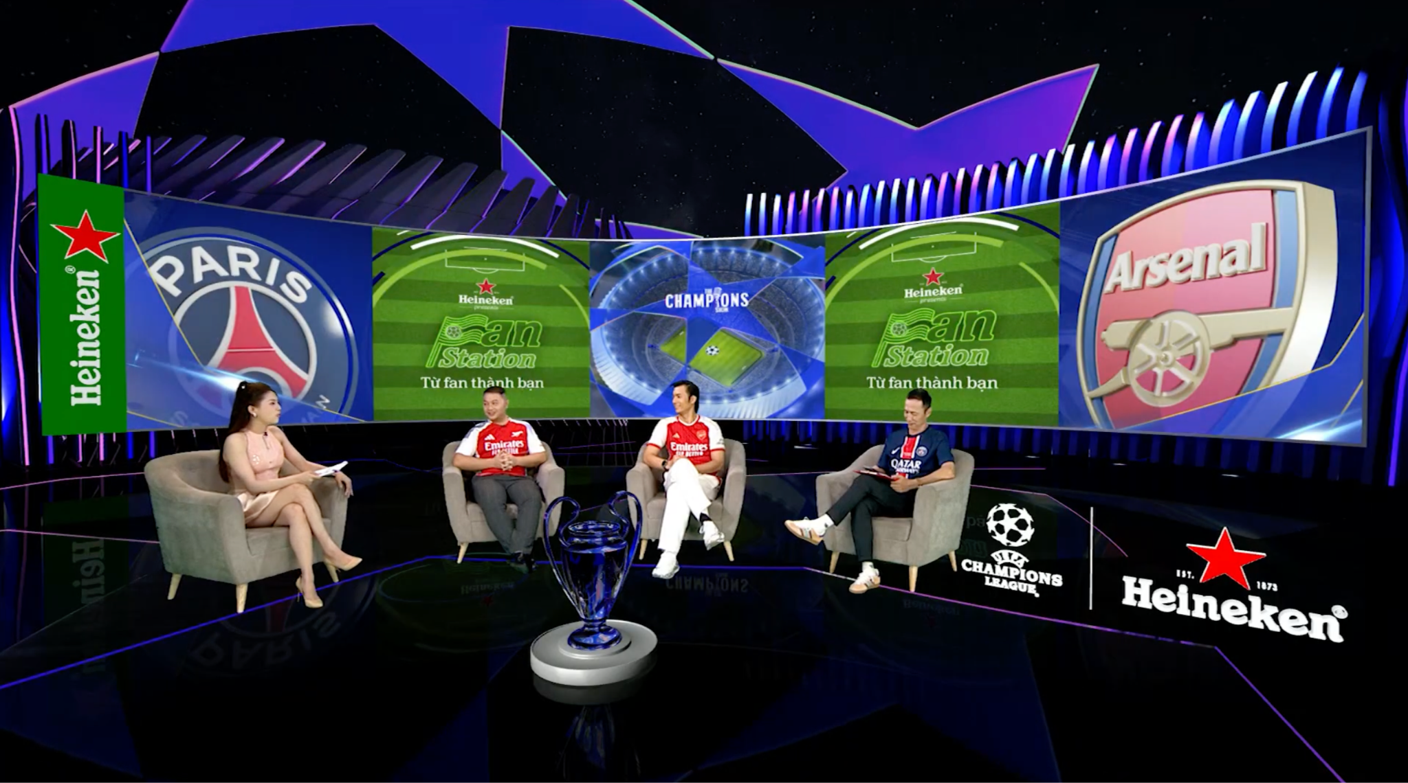 The Champion Show số đặc biệt: Heineken FanStation Từ fan thành bạn