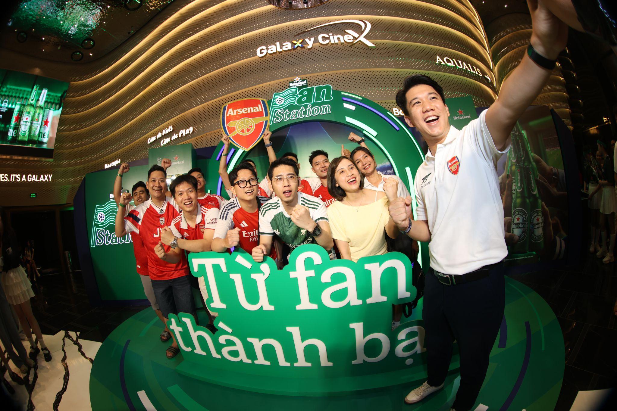 Heineken FanStation – trải nghiệm thưởng thức dành cho người hâm mộ UEFA Champions League tại Việt Nam