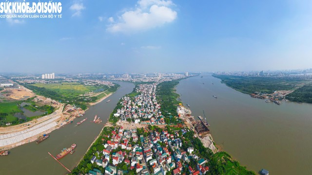 Trong đó, dự án cầu Tứ Liên có tổng chiều dài khoảng 5,15km kết nối từ nút giao đường Nghi Tàm (phường Hồng Hà) đến nút giao đường Trường Sa (xã Đông Anh).