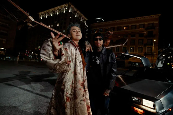 Sơn Tùng M-TP và rapper Tyga.