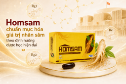 Homsam chuẩn mực hóa giá trị nhân sâm theo định hướng dược học hiện đại