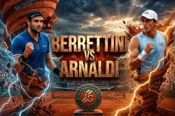 Tennis đỉnh cao Roland Garros: Berrettini - Arnaldi đấu trận lịch sử, Cobolli quyết hạ Aliassime