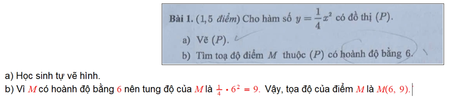 Gợi ý đáp án đề Toán thi vào lớp 10 ở TP HCM - 1
