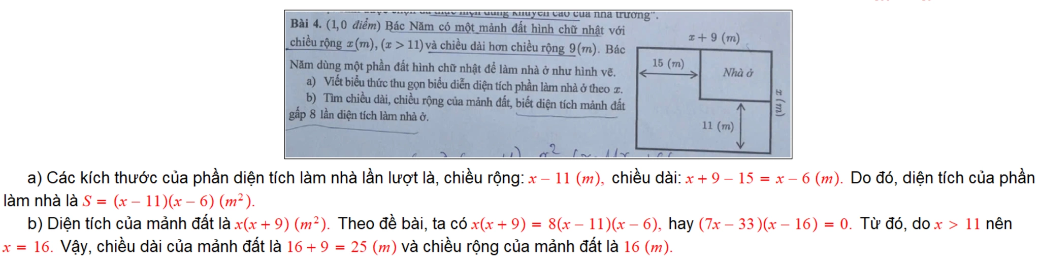 Gợi ý đáp án đề Toán thi vào lớp 10 ở TP HCM - 4