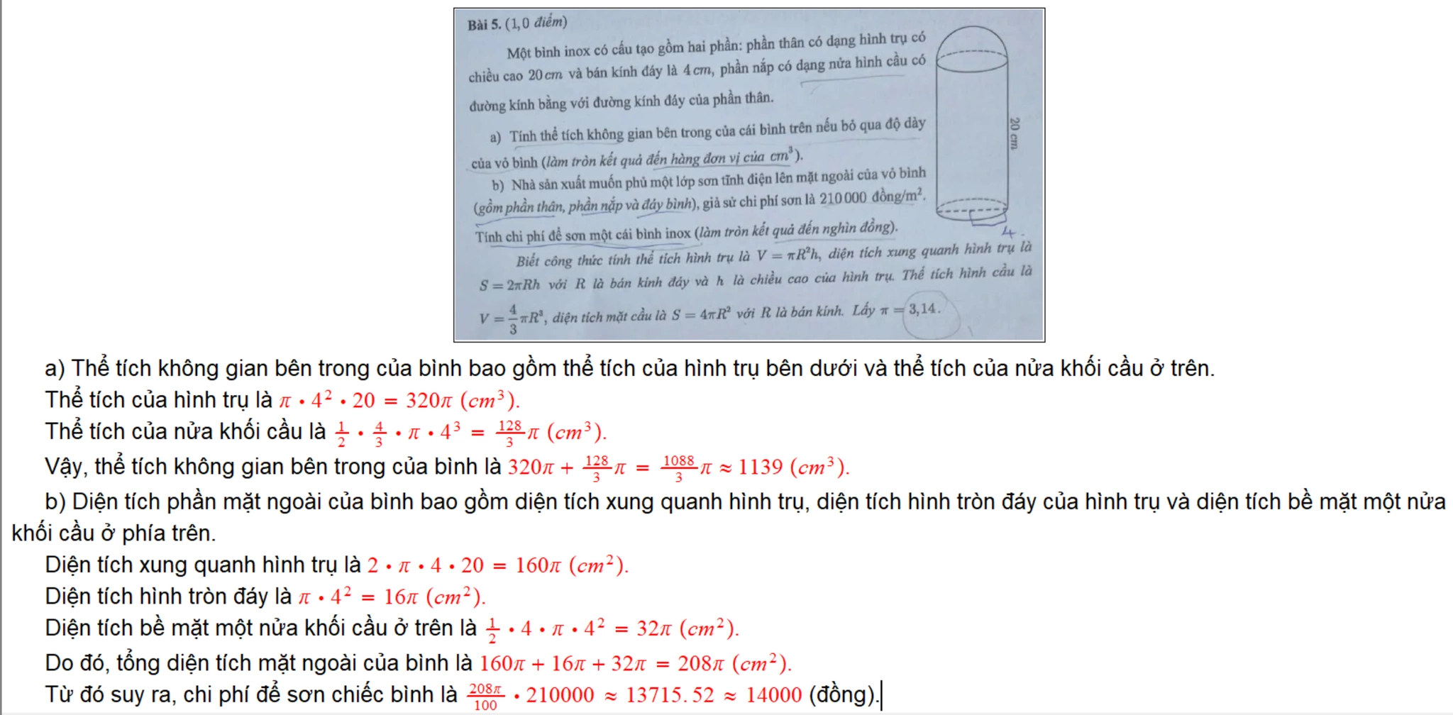 Gợi ý đáp án đề Toán thi vào lớp 10 ở TP HCM - 5
