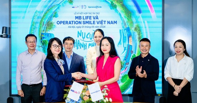 MB Life cùng Operation Smile Việt Nam viết tiếp hành trình “Nụ cười hạnh phúc”