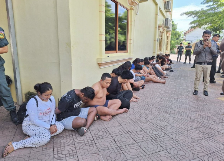 Các nghi phạm đã chuyển đến căn biệt thự này vào ngày 11-5. Ảnh: Khmer Times
