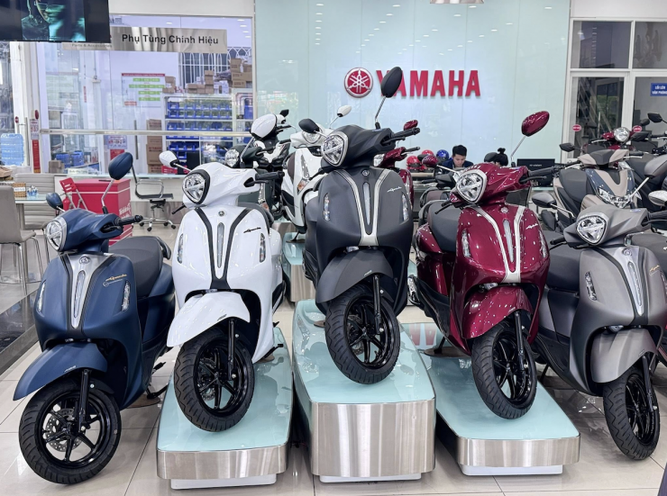 Yamaha Grande là mẫu xe có mức giảm đáng chú ý nhất trong tháng này.