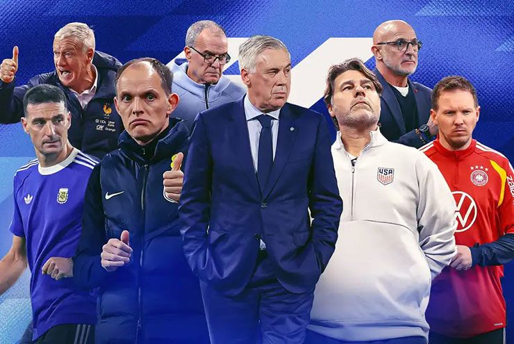 World Cup quy tụ dàn HLV cực khủng: Ancelotti, Tuchel mơ lật đổ Deschamps & Scaloni