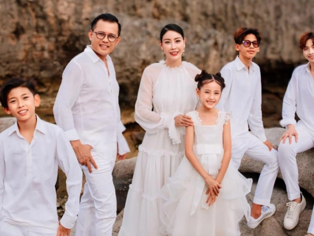 Hoa hậu Hà Kiều Anh sinh con ở tuổi 40 và lý do chồng đại gia ít xuất hiện