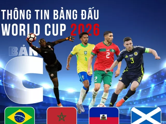 Thông tin bảng C FIFA World Cup 2026: Khó lường và giàu cảm xúc