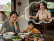 Gửi con về quê, em dâu đưa 2 triệu đồng và ngày nào cũng 'soi' bé ăn gì
