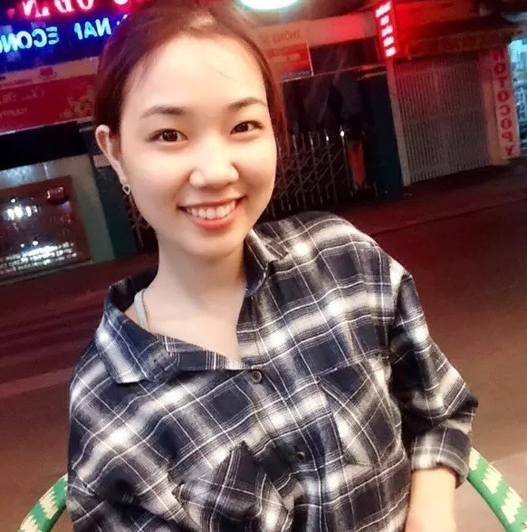 Hương trước khi xảy ra biến cố. Ảnh: NVCC