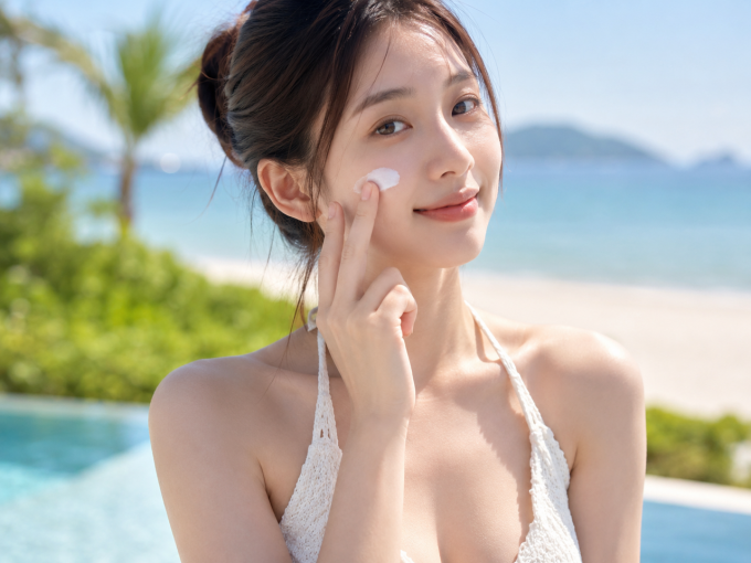 Phần lớn mọi người thường chỉ chú trọng bảo vệ da mặt, cánh tay mà quên không thoa kem chống nắng cho các vùng da như cổ, gáy, sau tai.
