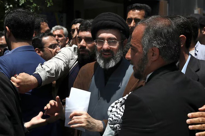 Tân lãnh tụ tối cao Iran Mojtaba Khamenei. Ảnh: AP