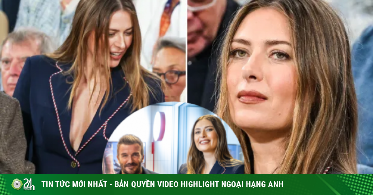 Sharapova thả rông "vòng 1", cùng Beckham khuấy đảo Roland Garros 2026