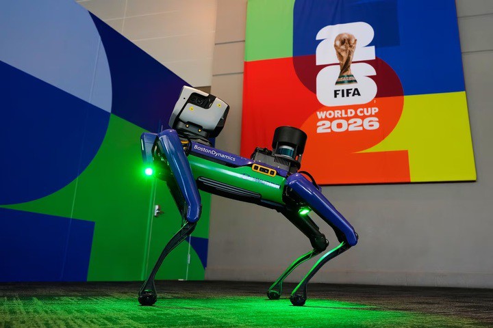 Quảng cáo chó robot ở World Cup 2026