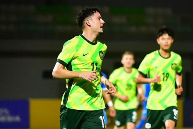 Medin Memeti ghi 5 bàn cho U19 Australia, trong đó có hat-trick ngay trong hiệp 1