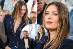 Sharapova thả rông "vòng 1", cùng Beckham khuấy đảo Roland Garros 2026