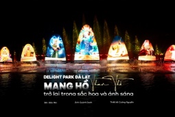 Delight Park Đà Lạt: Mang hồ Than Thở trở lại trong sắc hoa và ánh sáng