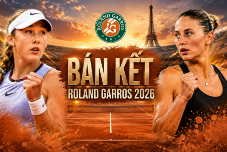 Bán kết tennis Roland Garros: "Sharapova mới" gặp "Búp bê Ukraine", Shnaider đấu Chwalinska