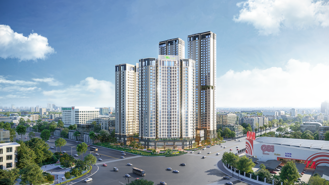 Vị trí 3 mặt tiền đường, giữa tâm điểm kết nối 2 thành phố trực thuộc Trung ương mang lại lợi thế giao thương vượt trội