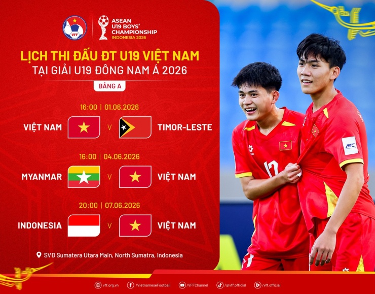 Xem Giải vô địch U19 Đông Nam Á từ 01/06 – 14/06 trên TV360 tại https://tv360.vn