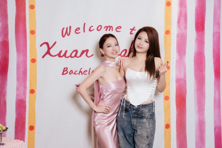 Xuân Nghi làm tiệc ngủ chia tay độc thân cùng nhóm 'chị đẹp' - 3