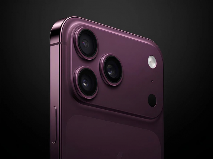iPhone 18 Pro Max bản màu dark cherry đầy cuốn hút. Ảnh: Fpt.